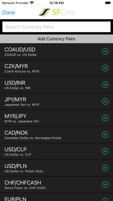 SFOne FX Trader Screenshot 4 of 8