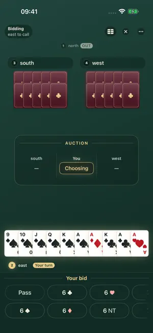 Preferans card game screenshot 1
