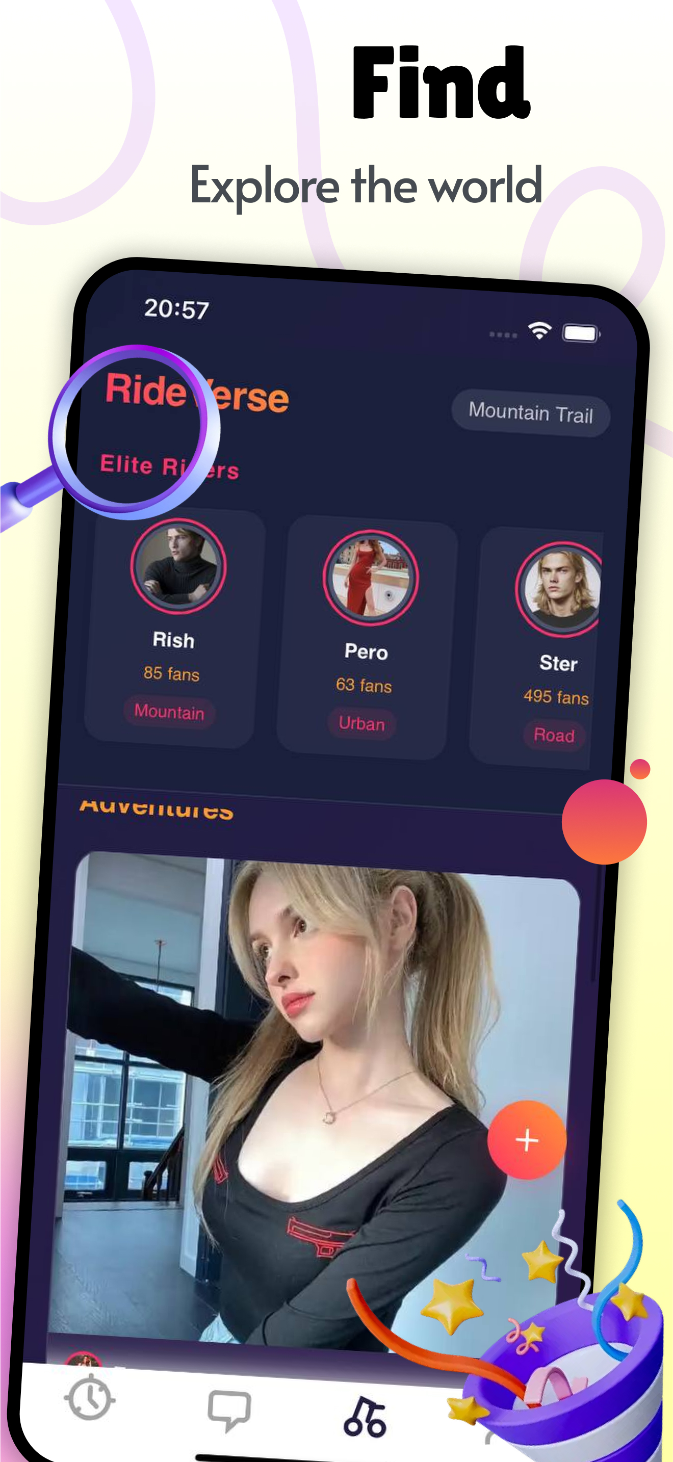 Velia- share & chat