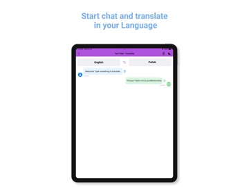 English - Polish Translator iPad screenshot