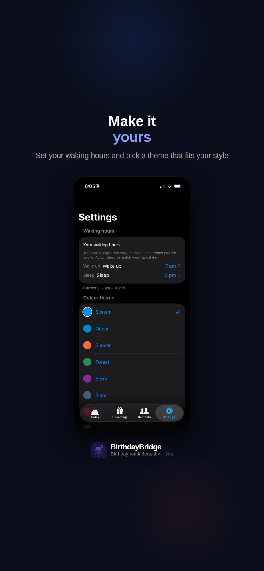 BirthdayBridge screenshot 8