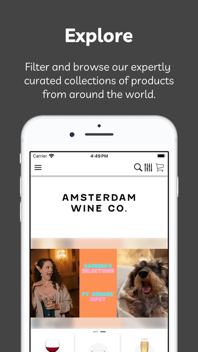 Screenshot #1 pour Amsterdam Wine Co