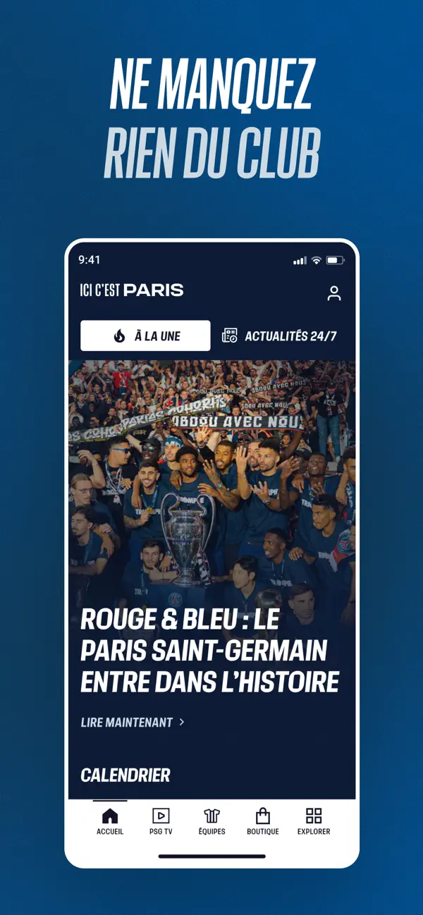 Screenshot #2 pour PSG Officiel