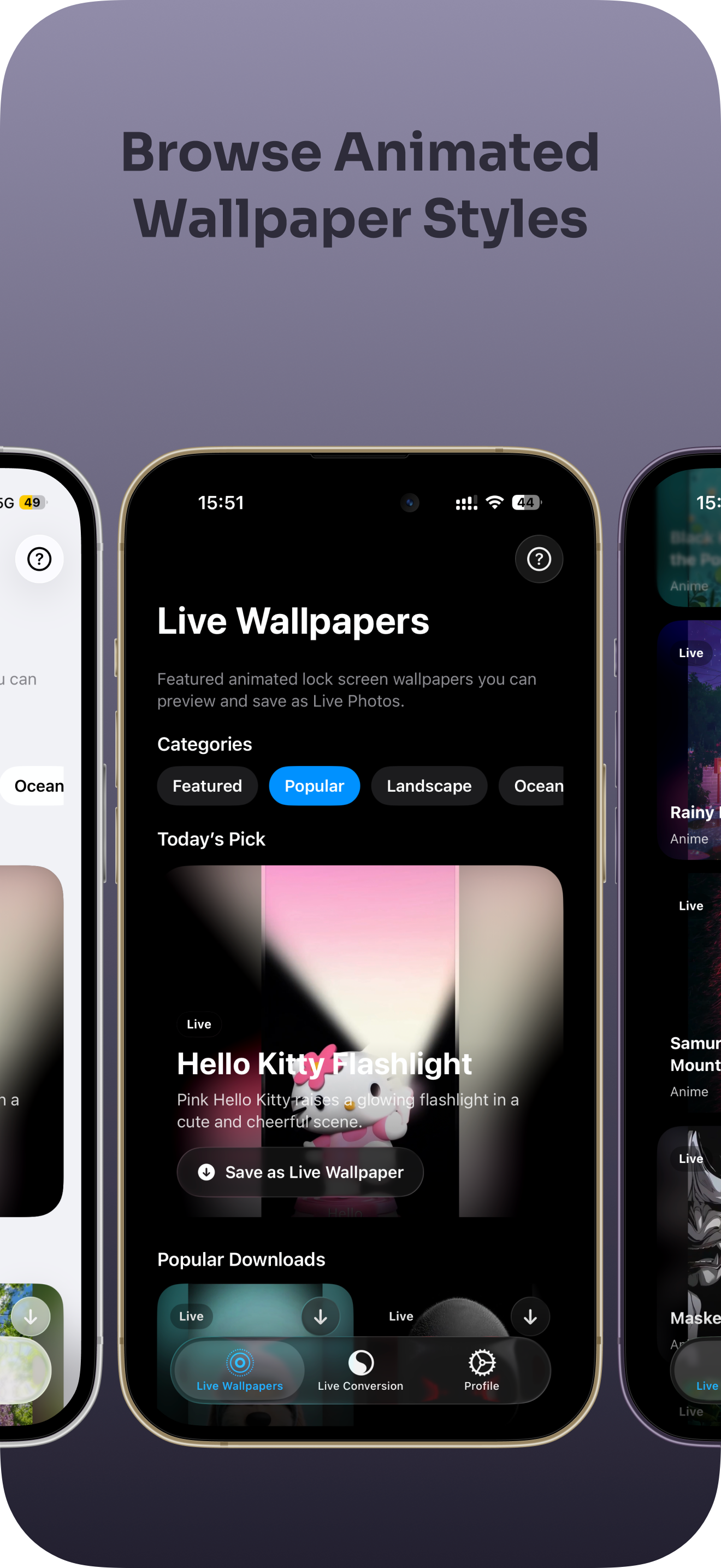 LiveMotion: Live Wallpaper screenshot 8