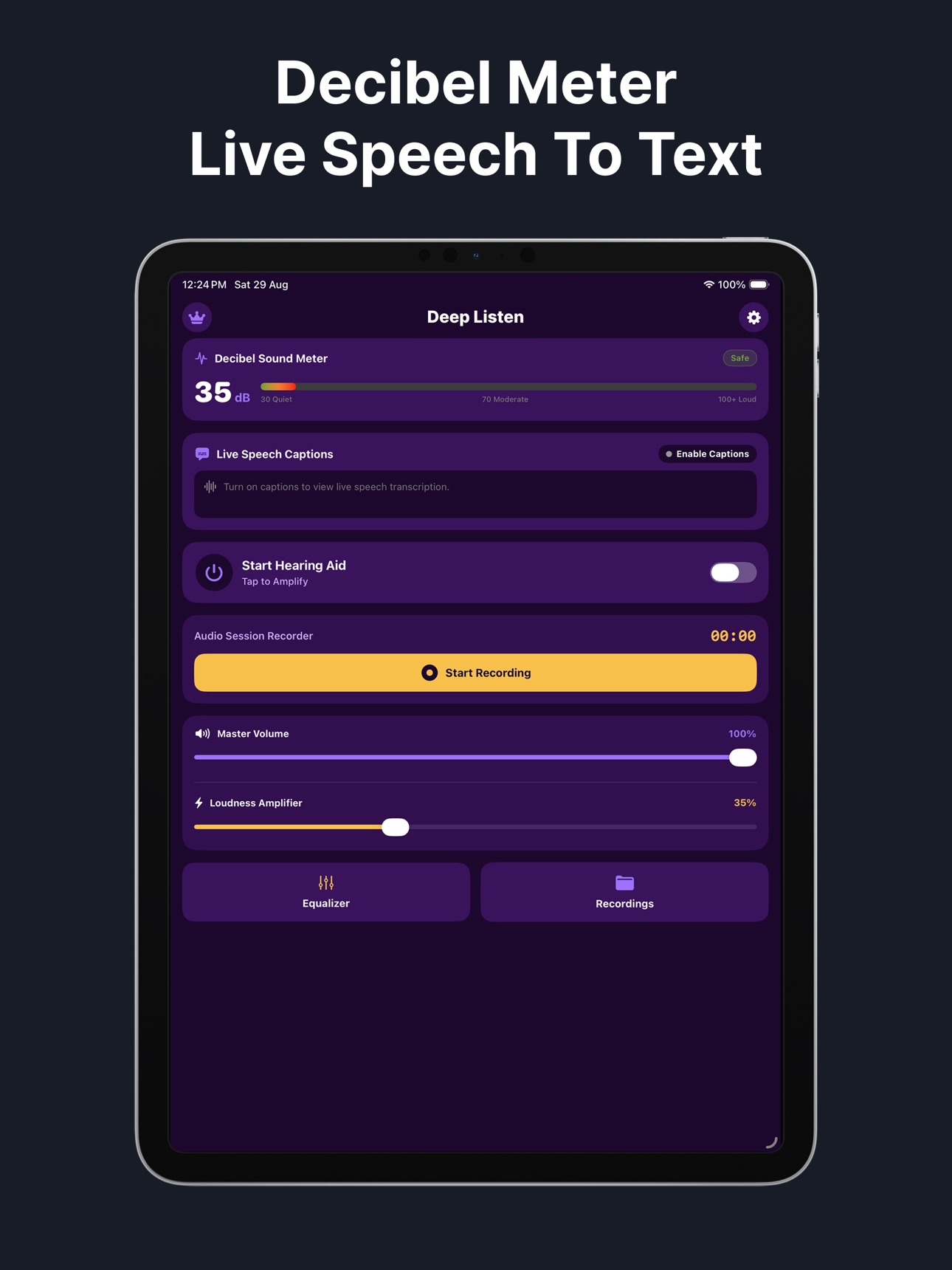 Screenshot 5 of Hear Clear: Sound & Speech Aid