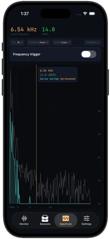 Noise Logger screenshot 2 of 4