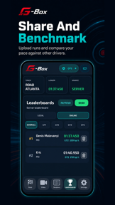 G-Box Lap Timer screenshot