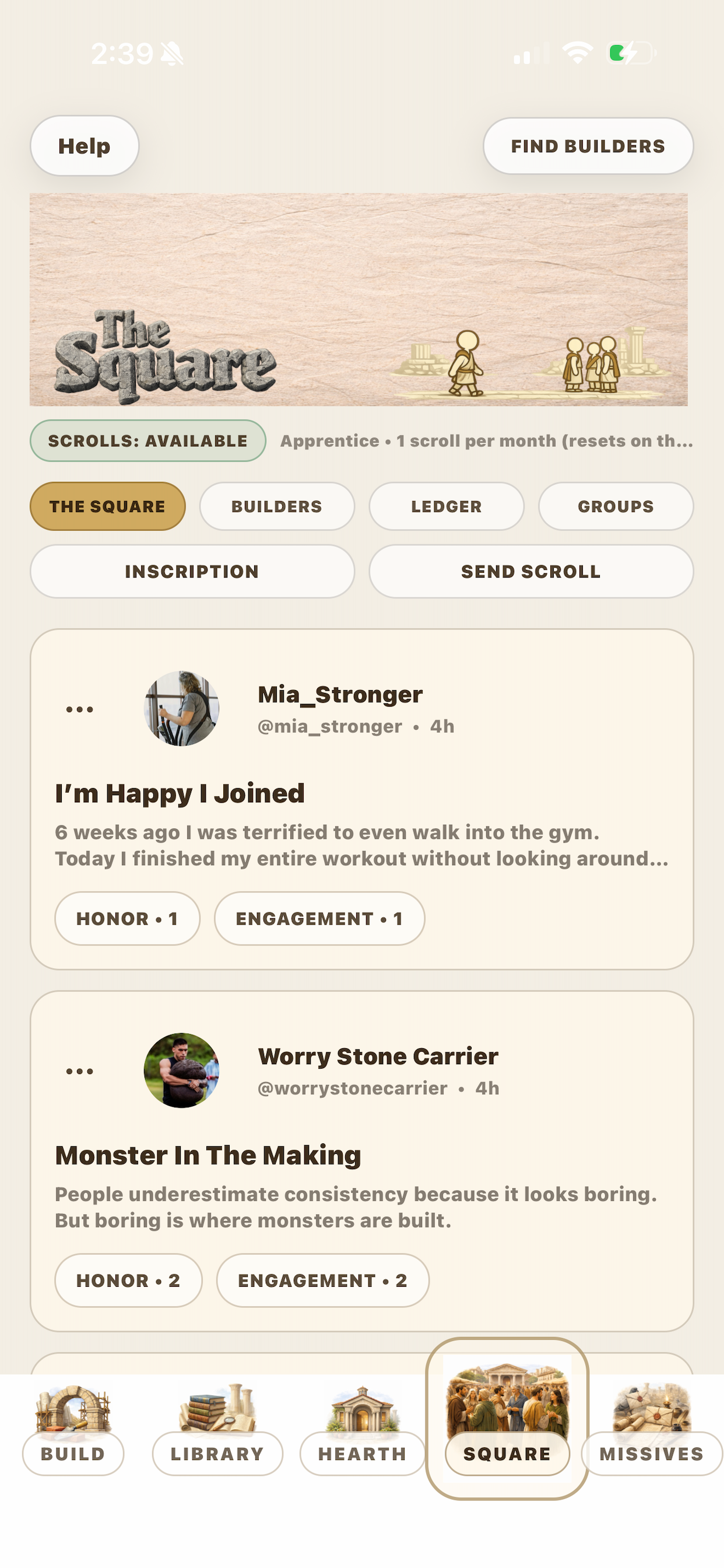 Wholly Fit App screenshot 3