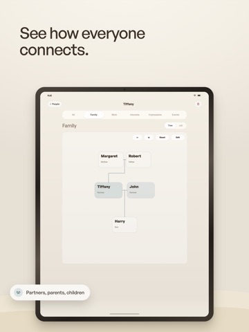 Intriq: Personal CRM & Memory iPad screenshot