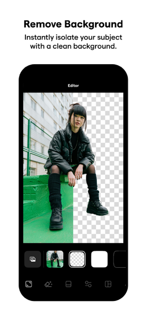 InstaSize KI Bilder bearbeiten Screenshot