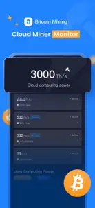 Bitcoin Mining · Cloud Mining screenshot #4 for iPhone