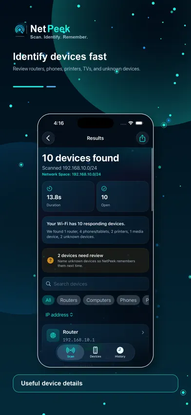 NetPeek: WiFi Scanner screenshot 2