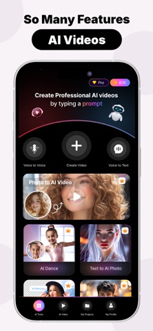 Haiper AI: Text to Video iPhone screenshot