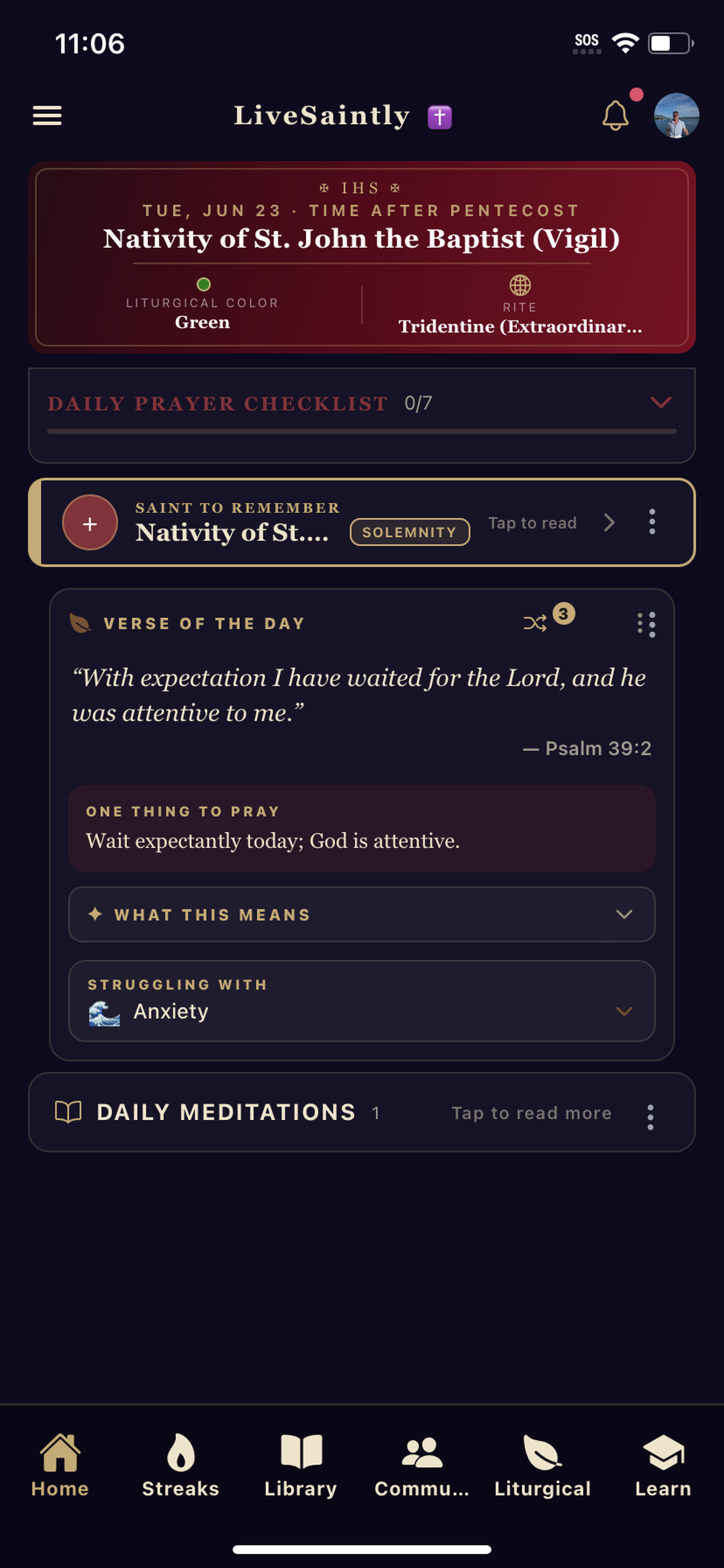 BeSaintly screenshot 3