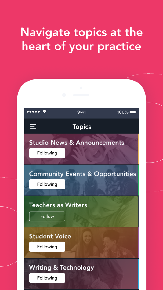 #5. Write Now Teacher Studio (iOS) 由: National Writing Project (NWP)
