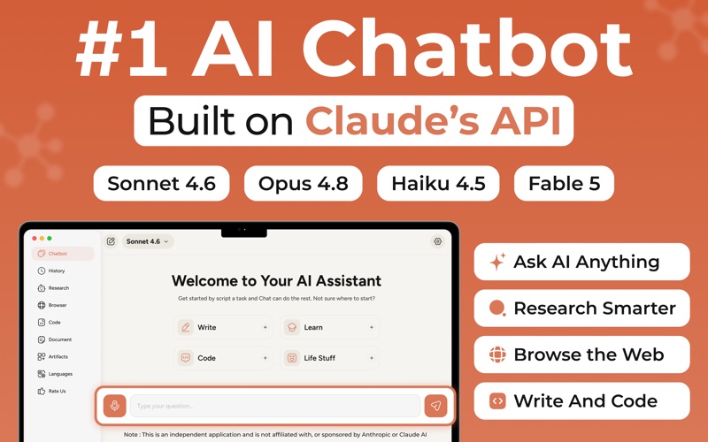 AI Chat - Chatbot Assistant! iPhone screenshot