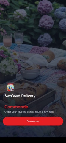 Mas3oud Delivery screenshot