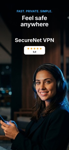 SecureNet VPN: Fast Proxy iPhone screenshot