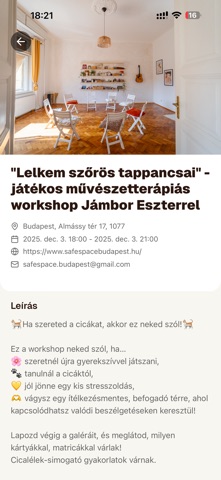 Program Budapest screenshot