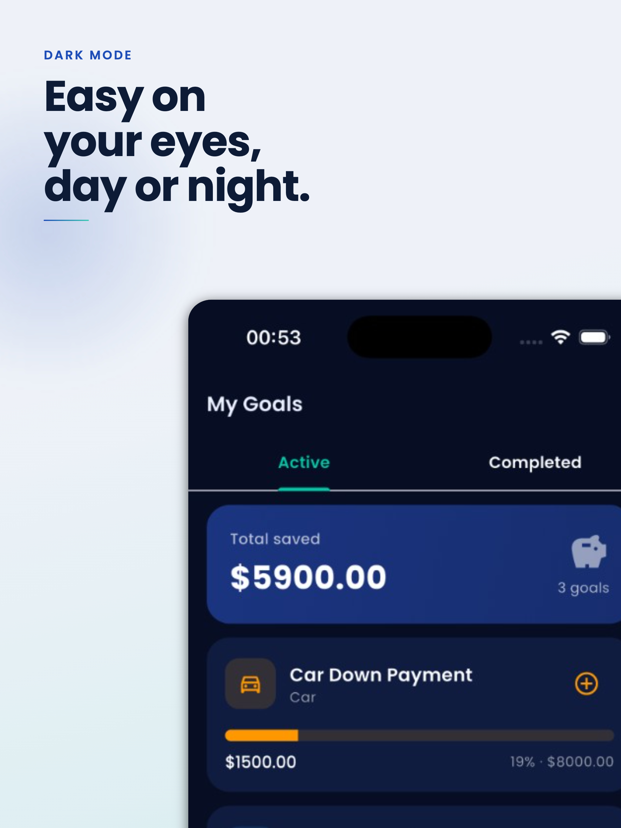 Money Saving Tracker