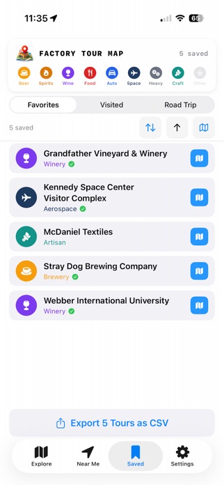 FactoryTourMap Screenshot 6 of 10