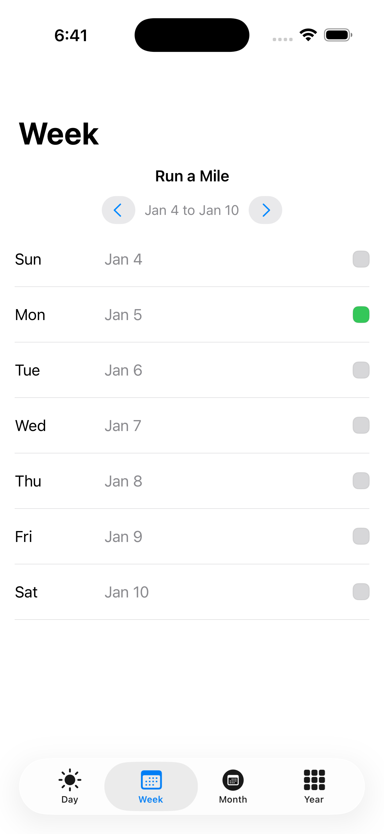 One Resolution Tracker screenshot 3