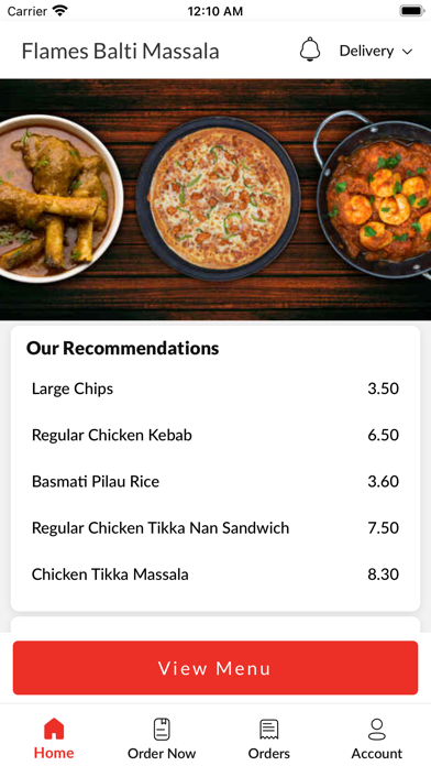 Flames Balti Massala Screenshot