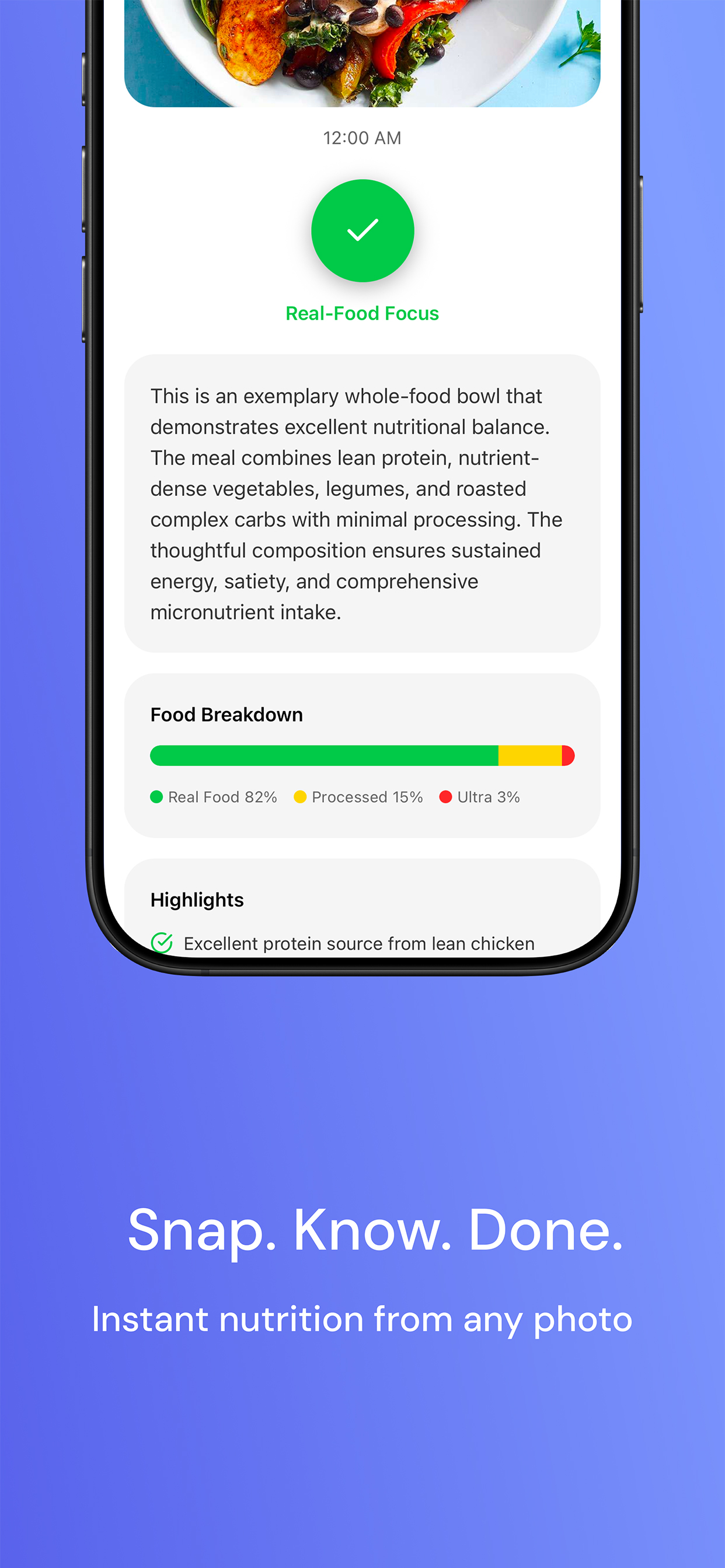 Eat Real AI: Food Journal App screenshot 7