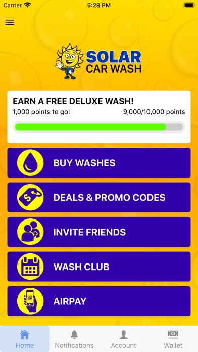 Solar Car Wash Screenshot