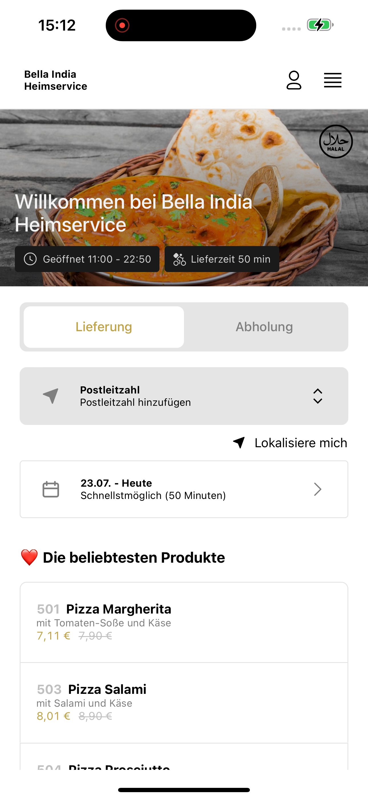 Bella India Heimservice screenshot 5