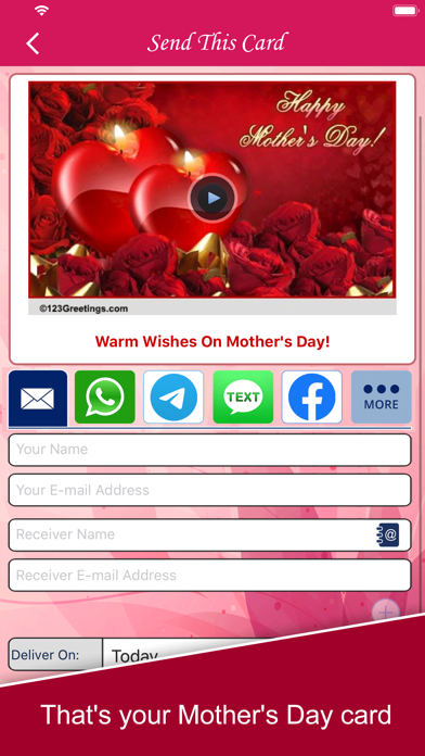 Screenshot #3 pour Mother's Day eCard & Greetings