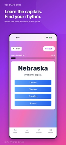 USA State Game screenshot 3