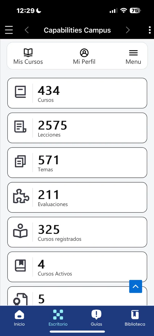 Screenshot #2 pour Capabilities Campus Virtual