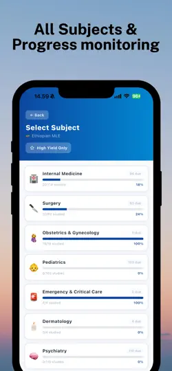 MediFlash: Medical Flashcards iPhone Screenshot 3