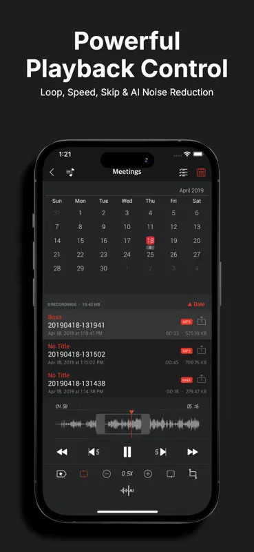 SoundNote Pro - Voice Memos screenshot 6 of 8