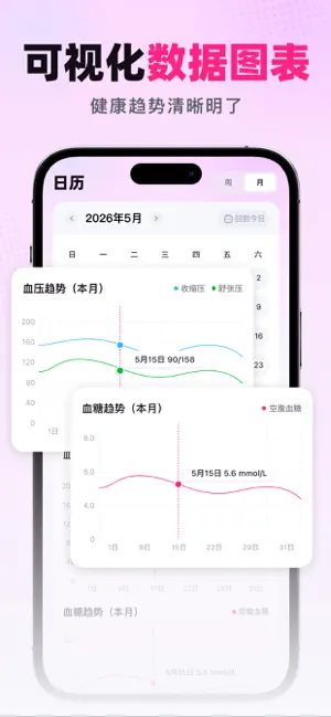 健康追踪管家-AI分析血压血糖心率 screenshot 4