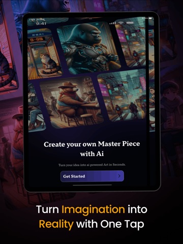 AI Image,Photo & Art Generator iPad screenshot