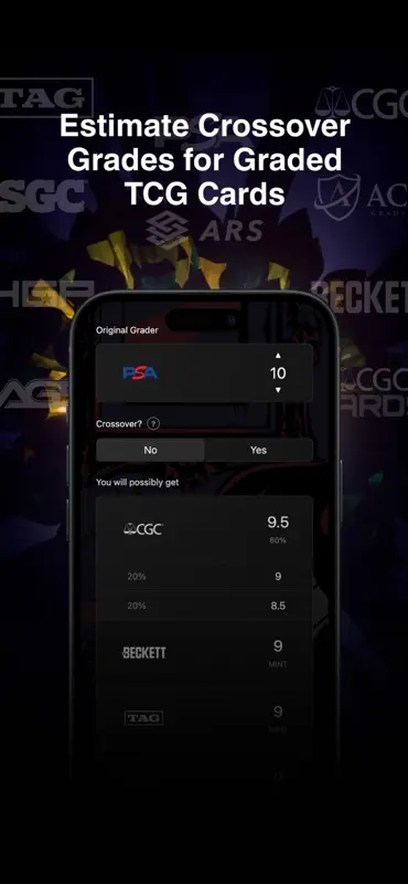 Crossgrader for PTCG (PSA,BGS) screenshot 1 of 3