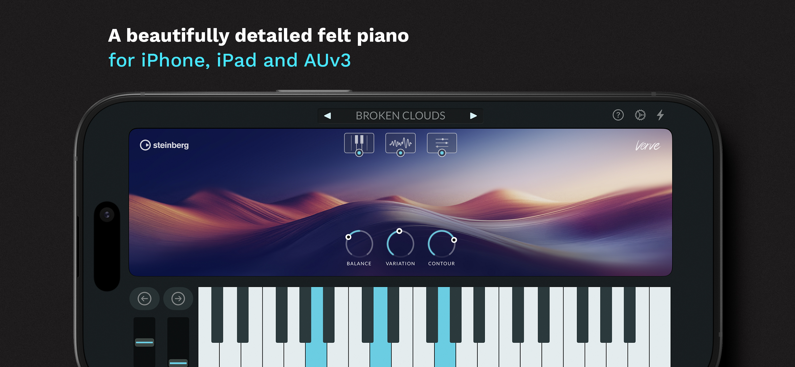 Verve - Felt Piano App & AUv3