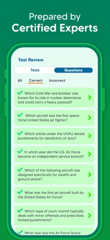 PDG Edge: PFE Air Force Exam iPhone screenshot