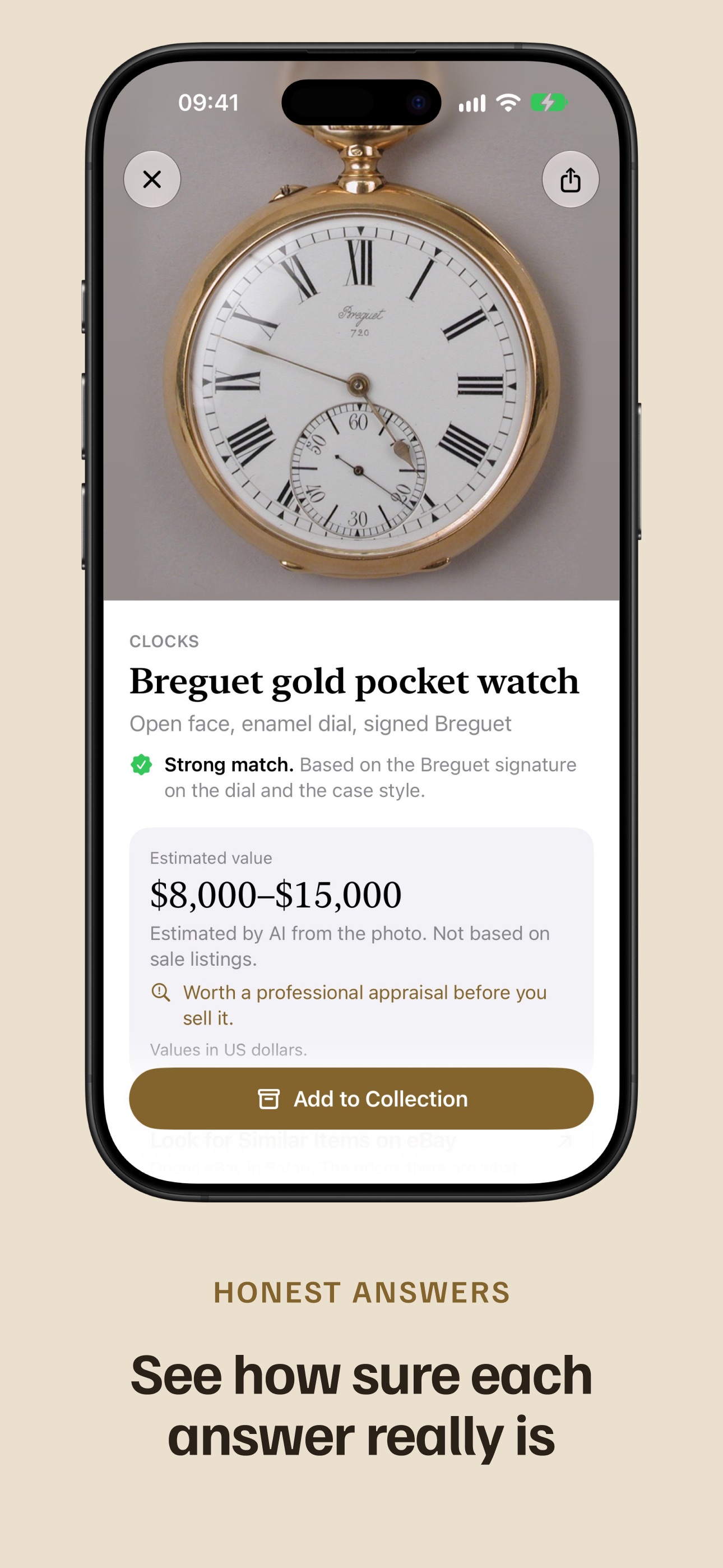 Screenshot 4 of Backmark: Antique Identifier