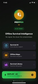 Prepper AI screenshot