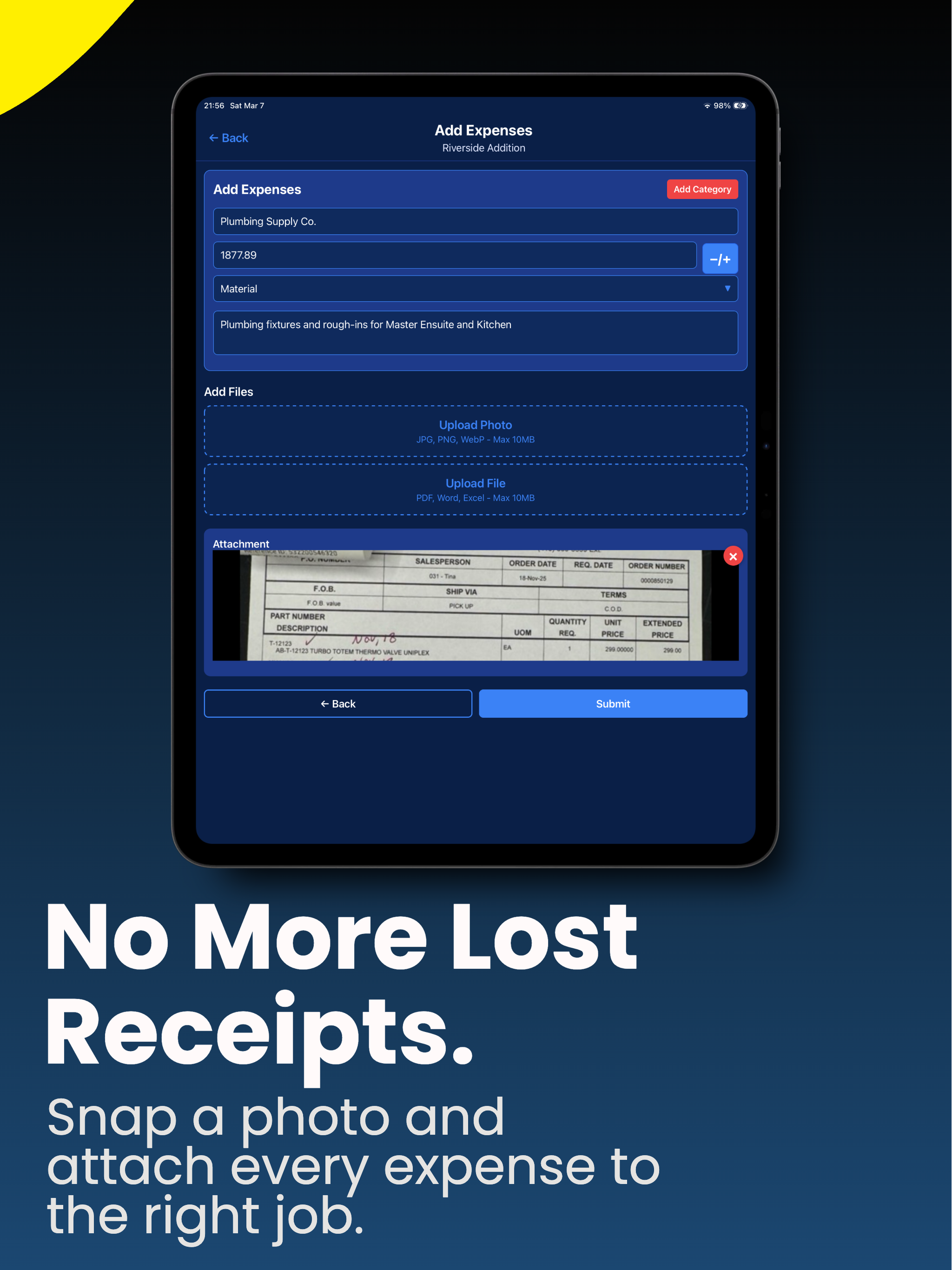 AxionBuild: Contractor Manager screenshot 13