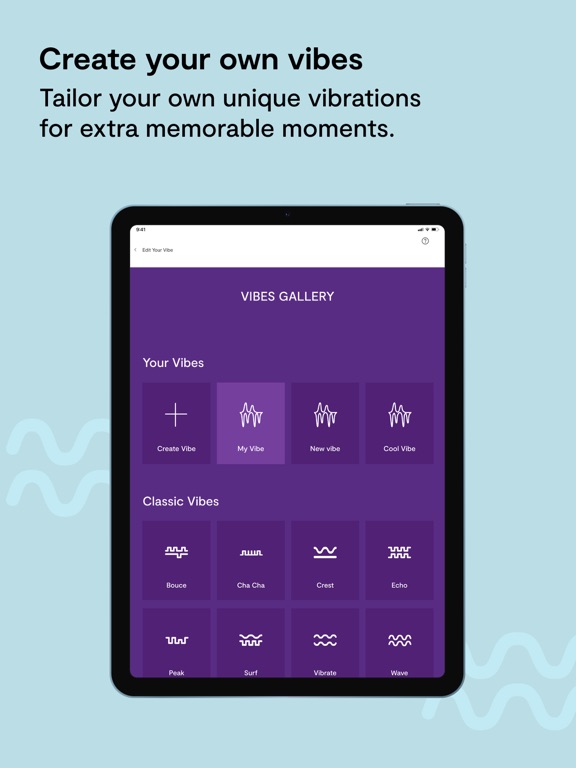 We-Vibe App iPad app afbeelding 4
