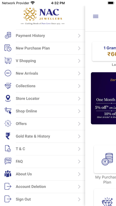 NAC Jewellers Screenshot