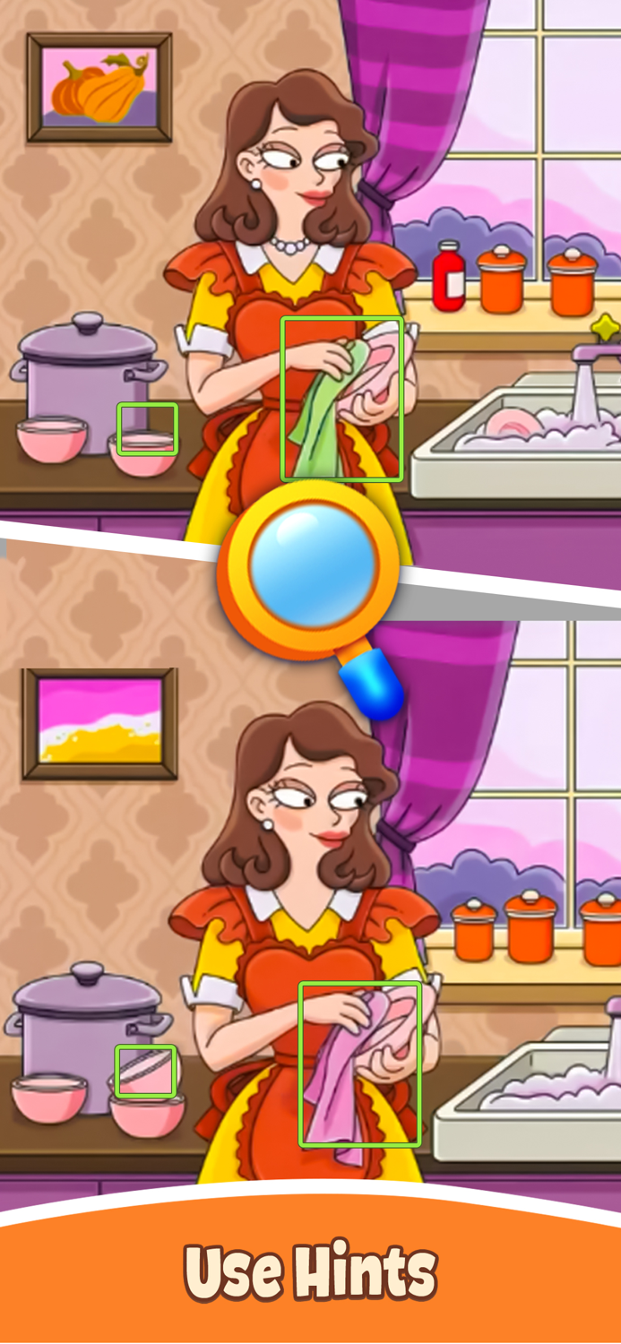 Spot Differences Find  Search