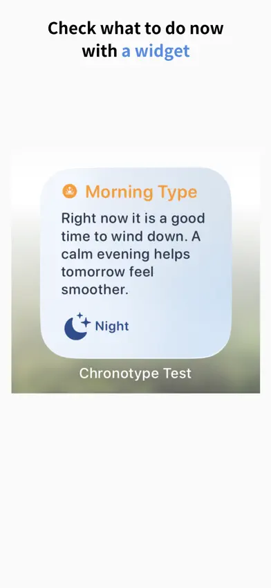 Body Clock: Chronotype Test screenshot 5
