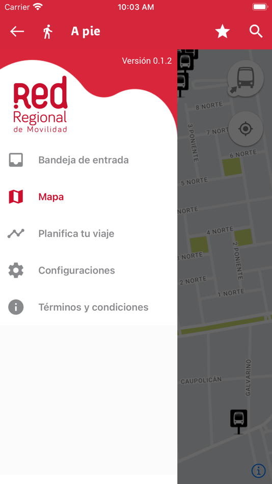 #2. Red Regional (iOS) 由: División de Transporte Público Regional