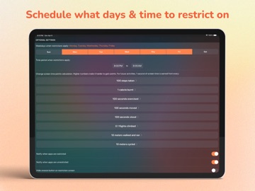Run For Fun: Screen Time Focus iPad screenshot