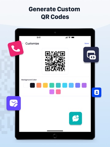Smart QR Code Barcode Reader iPad screenshot